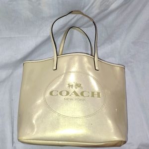 Coach Metro Tote Bag Pearl